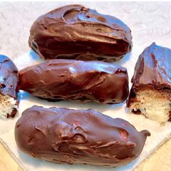 A picture of Bounty chocolate bars.