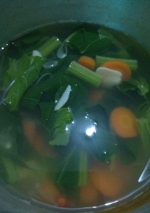Foto resep Sayur bening daun sawi