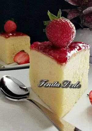 Foto resep Cheddar Cheese Cotton Cake