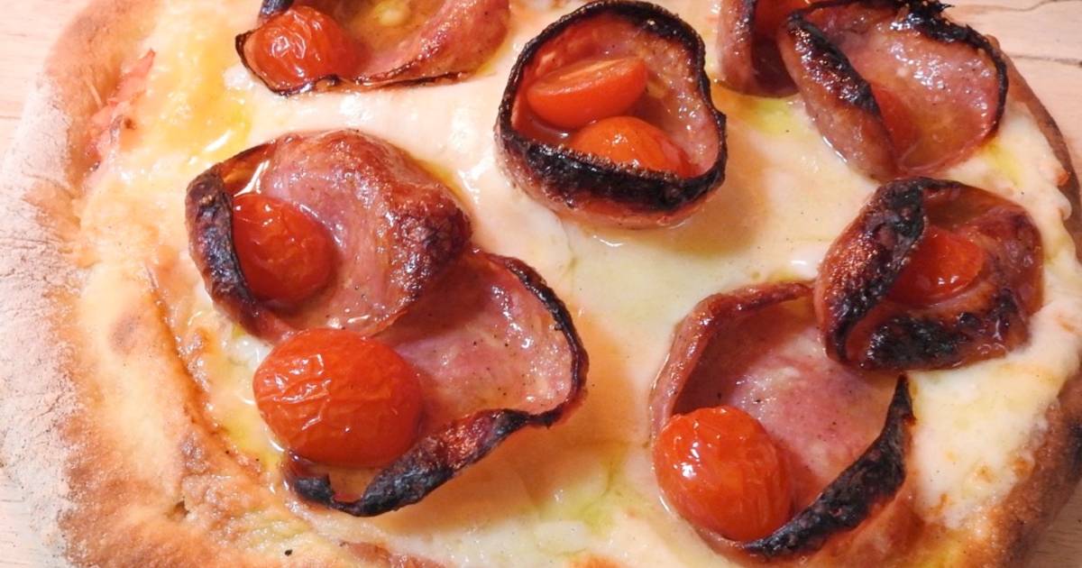 190Pizza de salame italiano Receita por Antonio Jambeiro Angelim Filho