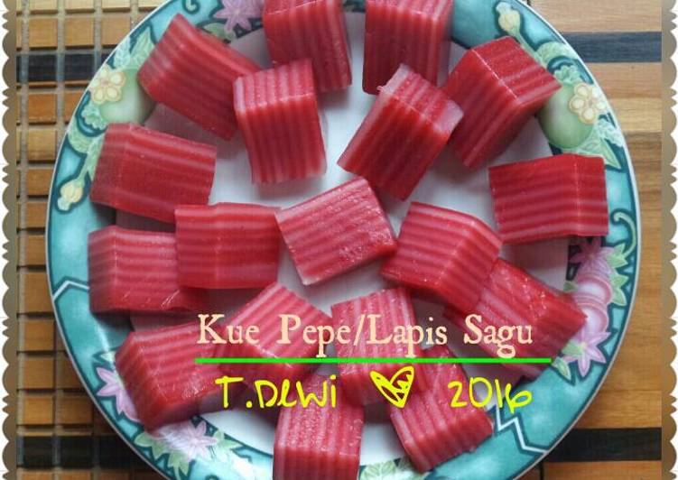 Kue Lapis Sagu/Kue Pepe