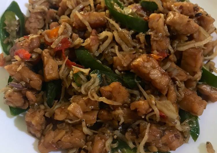 Bumbu meracik Orek tempe teri medan yang Sempurna