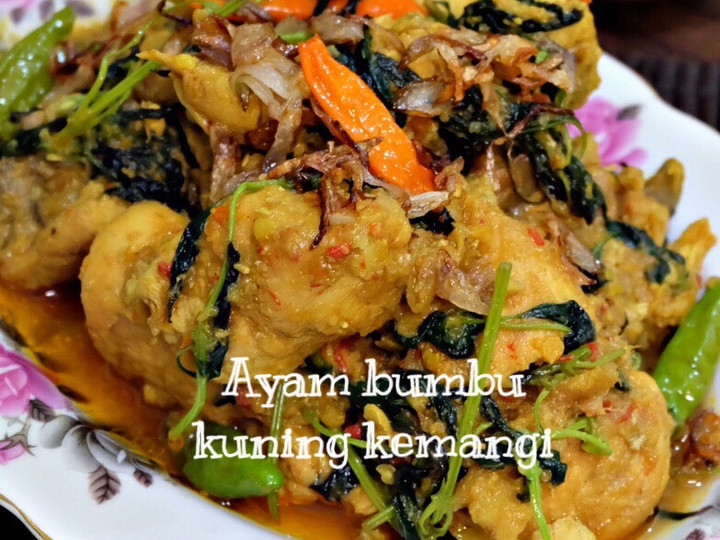 Anti Ribet, Bikin Ayam bumbu kuning kemangi Menu Enak