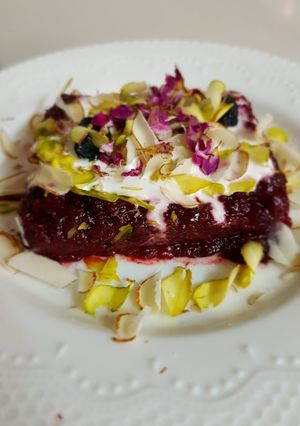 A picture of Beetroot Halwa.