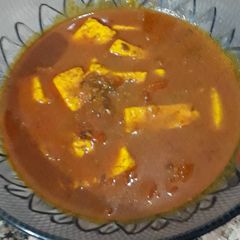 Paneer with Tomato A picture of Paneer with Tomato.
