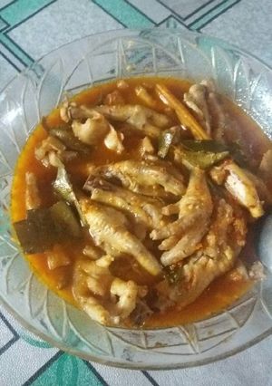 Foto resep Ceker presto super pedas 😈