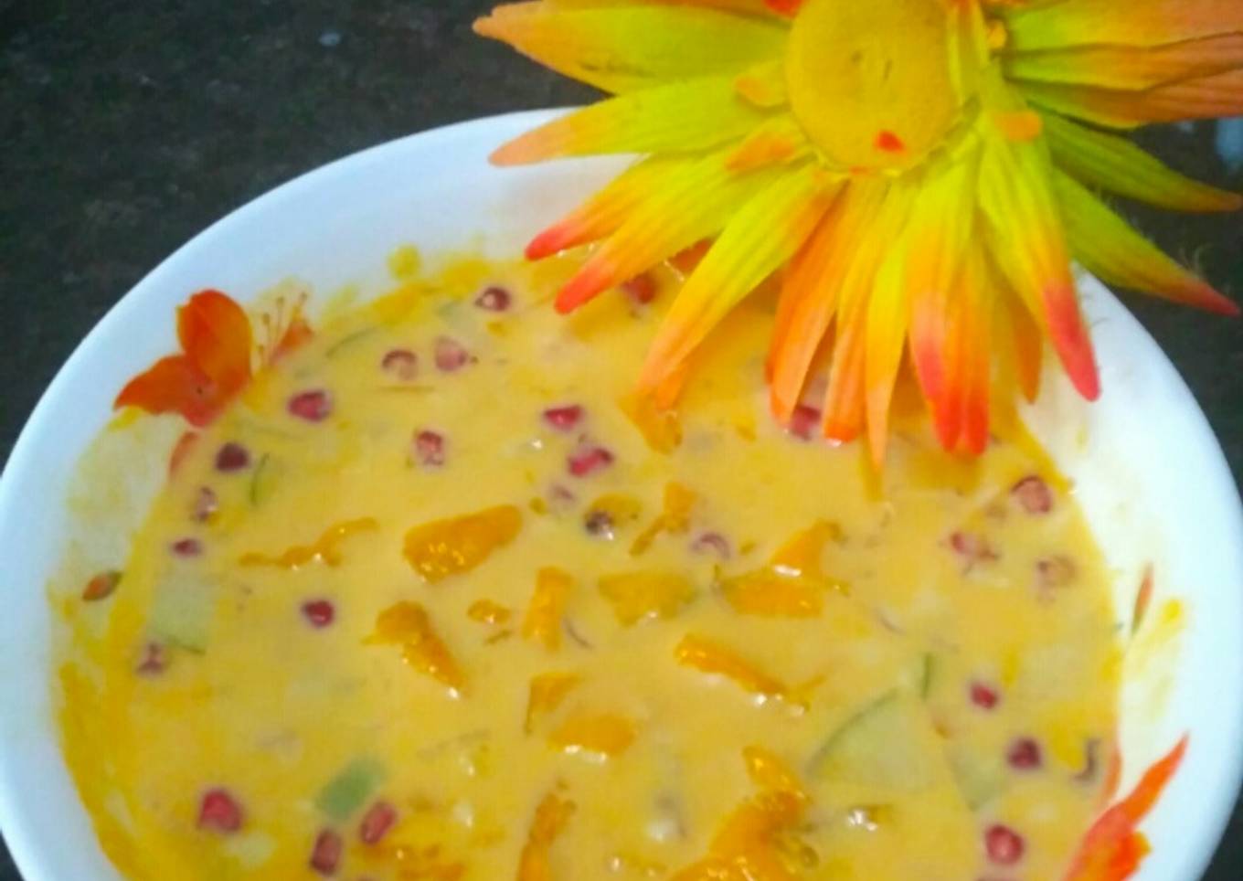 Orange Custard