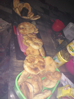 Una foto de Torta Frita esponjosa