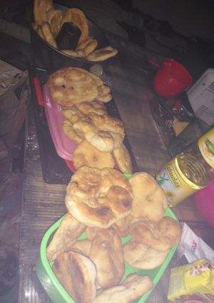 Una foto de Torta Frita esponjosa