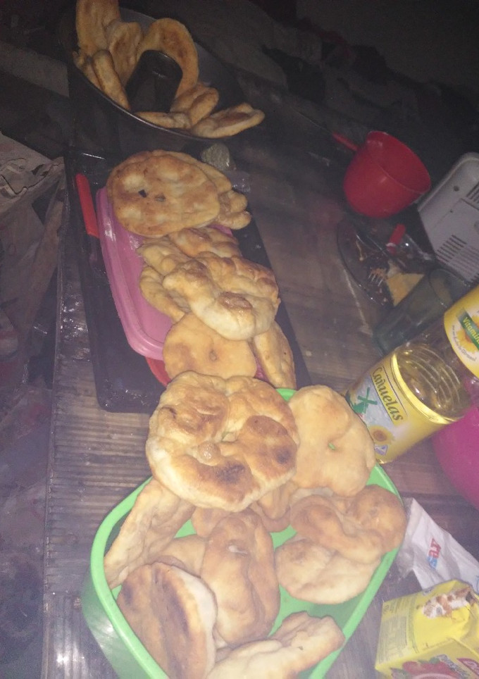 Una foto de Torta Frita esponjosa