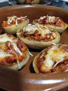 Una foto de Patatas rellenas