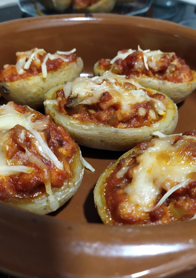 Una foto de Patatas rellenas