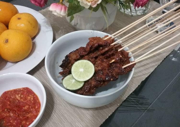 Sate Daging Manis (Vegetarian)