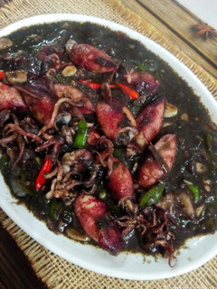 Foto resep Cumi /Sotong Hitam Pedas