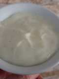 Salsa blanca sin gluten en microondas