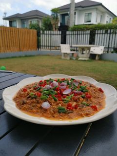 รูปของ ปลากระป๋องผัดไข่