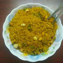 A picture of Kuttunsen awalakki,Hand pound tamarind poha!!.