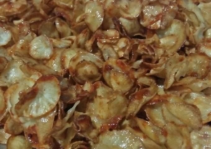 Resep Keripik Singkong Pedas Manis Oleh Kk Dygta Cookpad