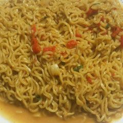 A picture of Pepper soup noodles.