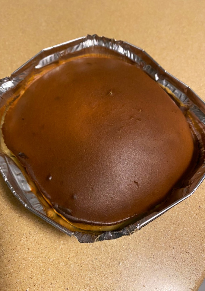 Una foto de Tarta de queso en Freidora de aire