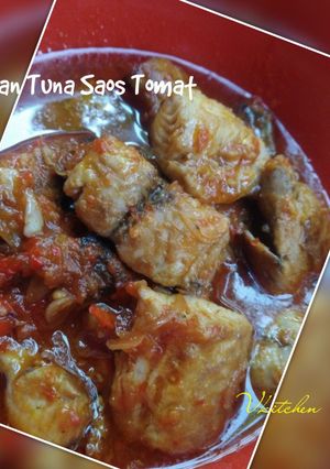 Foto resep Ikan Tuna Saos Tomat (masak sarden)