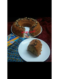 عکسی از دستور کیک هویج و گردو