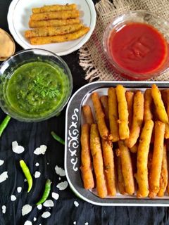 आलू पोहा के क्रिस्पी फिंगर्स (aloo poha ke crispy fingers recipe in Hindi) रेसिपी मुख्य फोटो