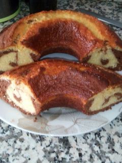 Una foto de Bizcocho de mármol 🥧