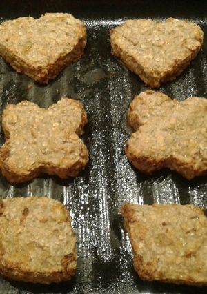 Una foto de Galletitas de avena y banana