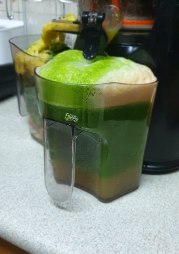 Una foto de Zumo detox completo