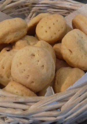 Una foto de Bizcochitos de crema de leche