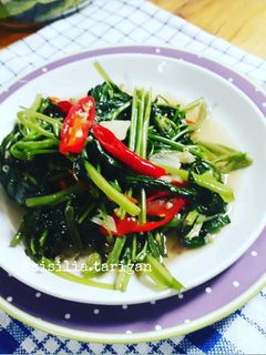 Foto resep Cah Kangkung Terasi