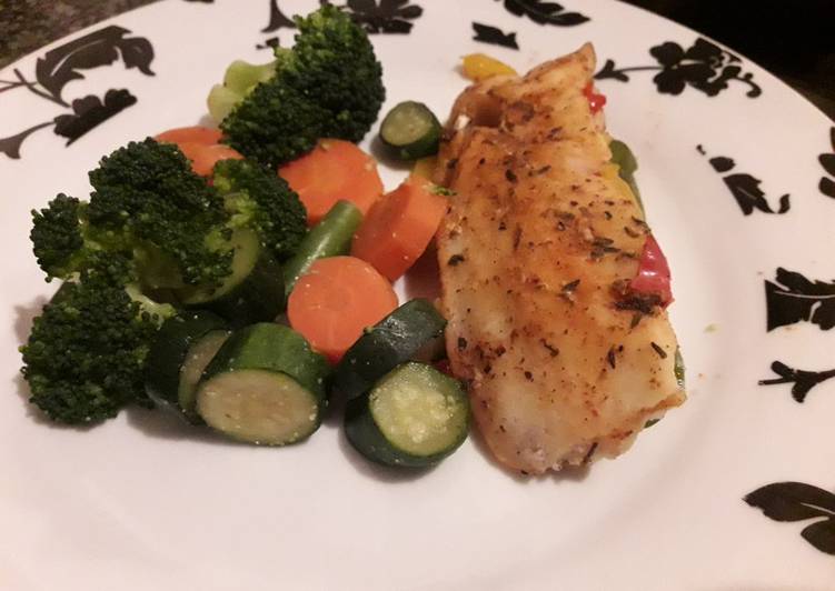 Recipe of Homemade Grilled Hake Fillets