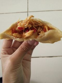 Foto resep Cireng isi suwir ayam pedas
