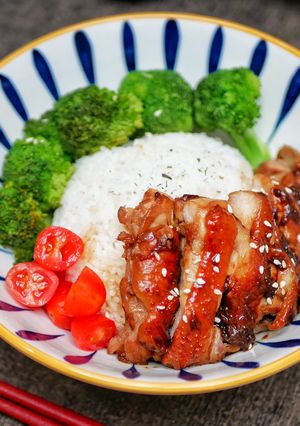 Foto resep Chicken Teriyaki Rice Bowl