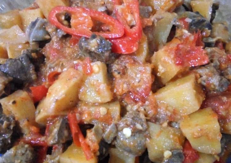31. Sambal goreng kentang ampela