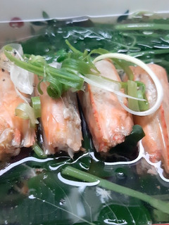 Hình của món Canh rau dền cơm nấu đầu tôm.