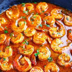 A picture of New Orleans BBQ Shrimps.