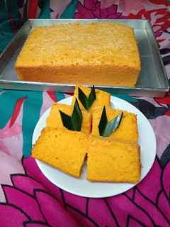 Foto resep Bolu labu kuning/ pumpkin cake #5resepterbaruku
