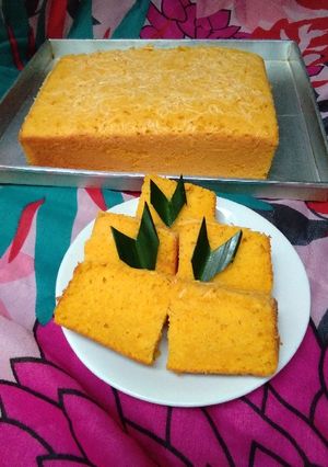 Foto resep Bolu labu kuning/ pumpkin cake #5resepterbaruku