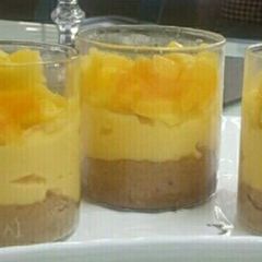 A picture of Chocolate Mango shake.