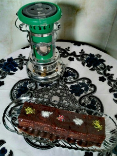 عکسی از دستور کیک یخچالی