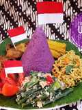 Tumpeng Ubi Ungu