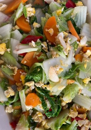 Foto resep Tumis Sawi Putih dan Wortel