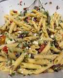🥒 🍅 ENSALADA GRIEGA CON PASTA 🍝 🥬