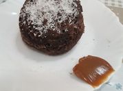 Una foto de mug cake avena microondas