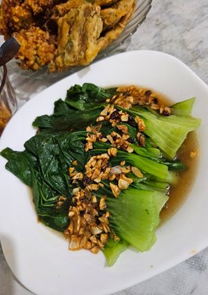 Foto resep Pokcoy Bawang Putih Oriental