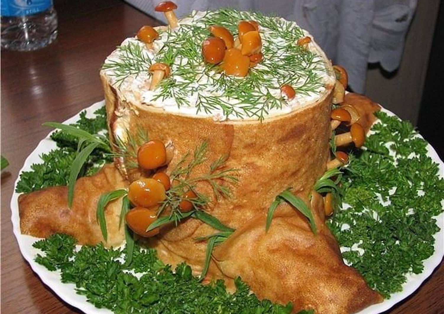 салат пенек рецепт с фото пошаговый подаренные