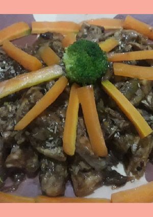 Foto resep Ayam Tempe Saos Lada Hitam
