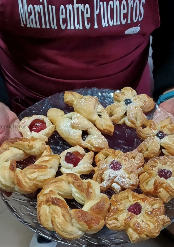 Una foto de Hojaldres variados